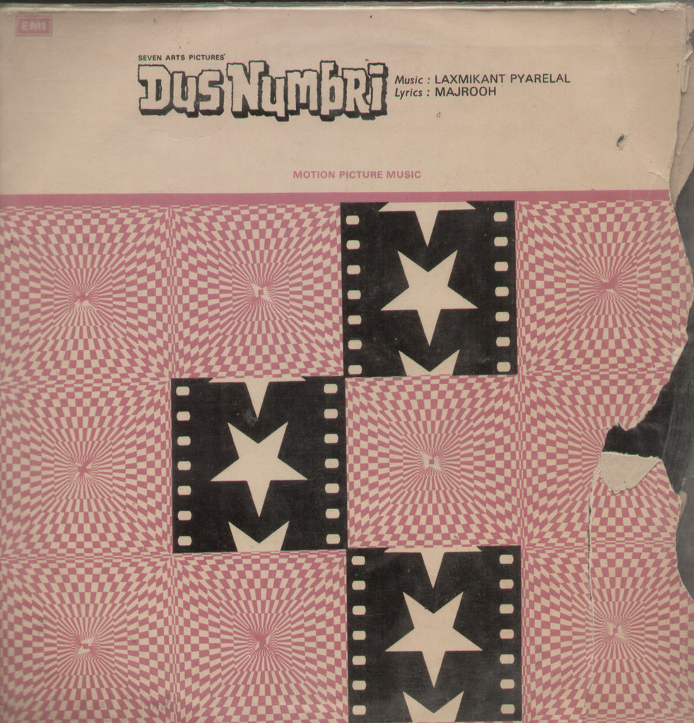 Dus Numbri - Hindi Bolywood Vinyl LP
