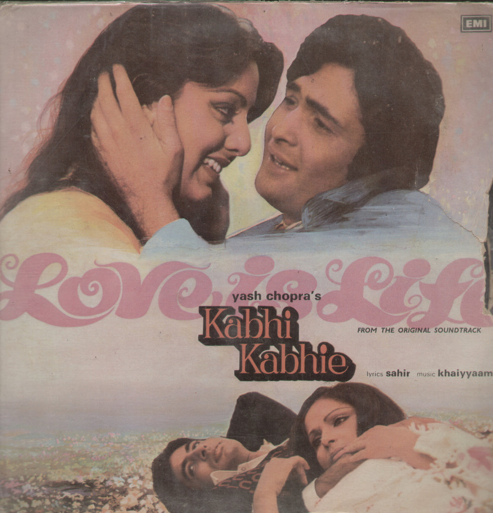 Kabhi Kabhie - Hindi Bollywood Vinyl LP