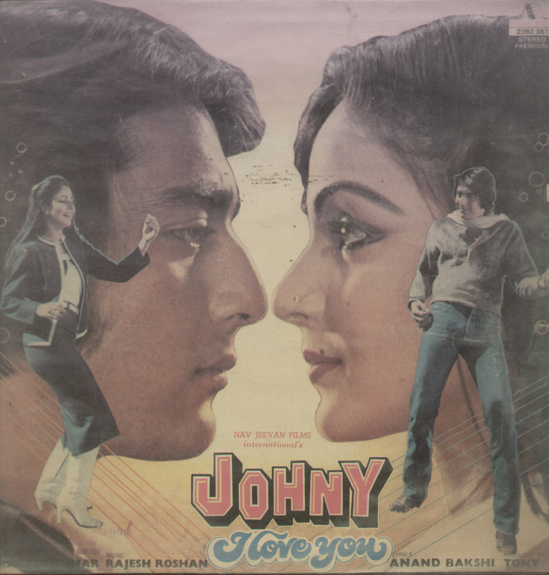 Johny I Love You — LP vinyl record cover