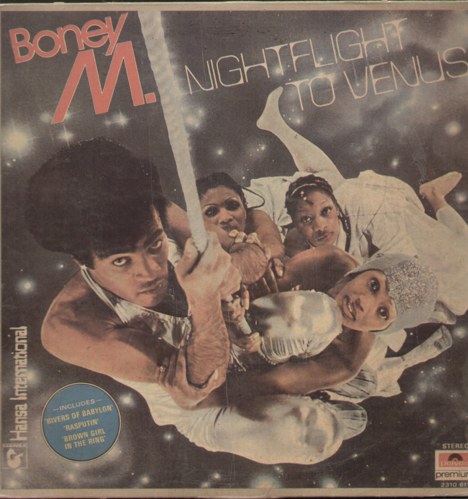 Boney M. Night Flight To Venus - English Bollywood Vinyl LP
