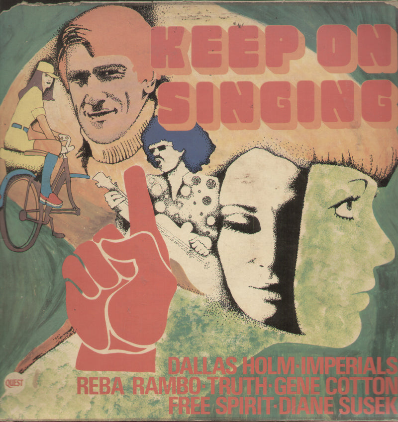 Keep On Singing — LP vinyl record cover