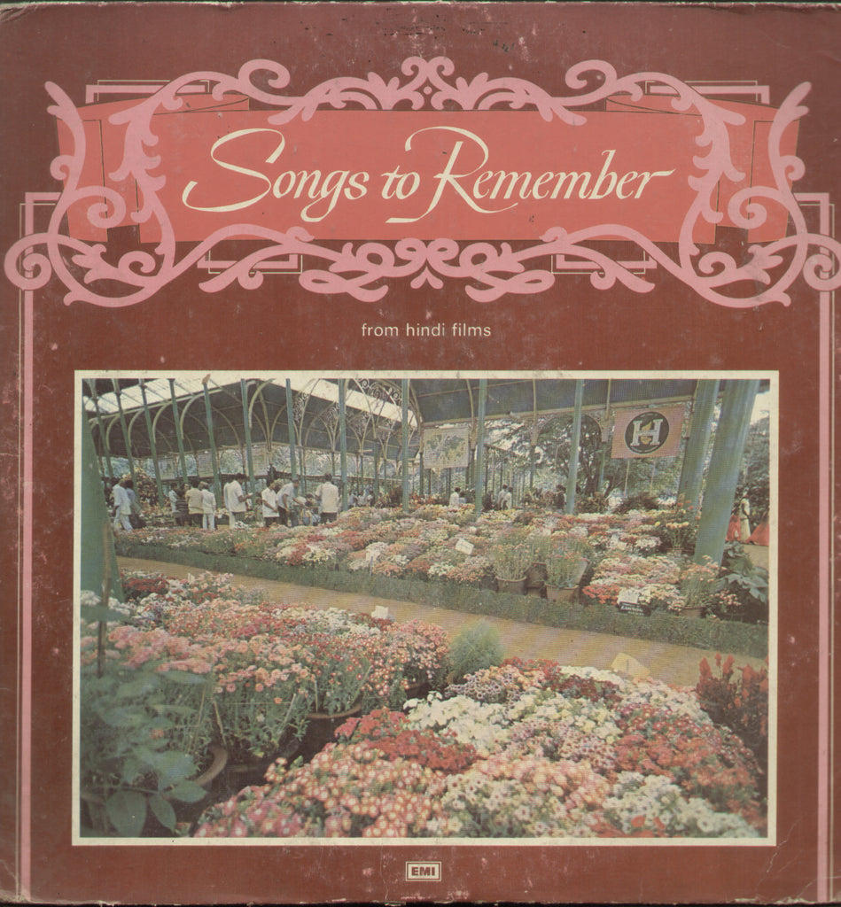 Songs of Remembers From Hindi Films - Hindi Bollywood Vinyl LP