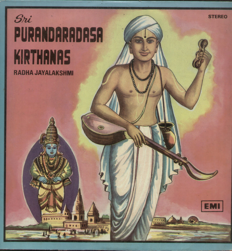Sri Purandaradasa Kirthanas 1977 — 1977 Kannada LP vinyl record cover