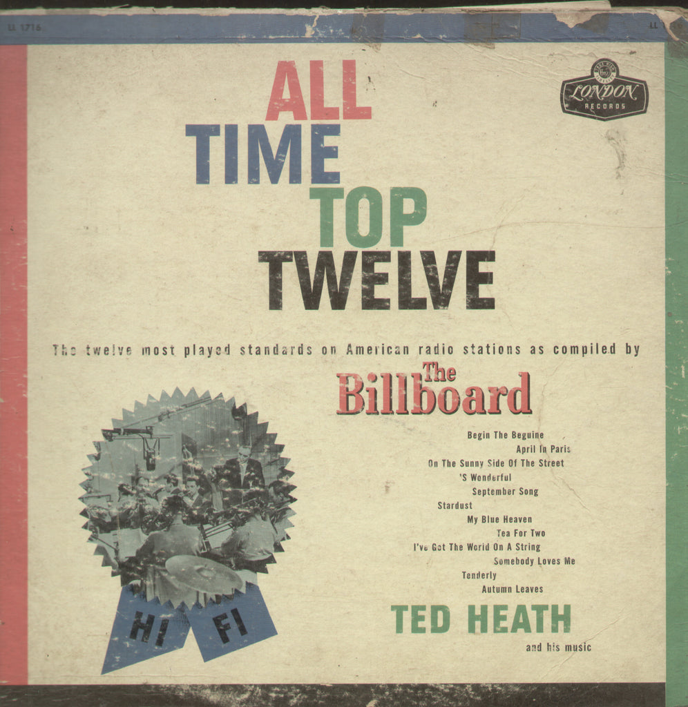 All Time Top Twelve - English Bollywood Vinyl LP