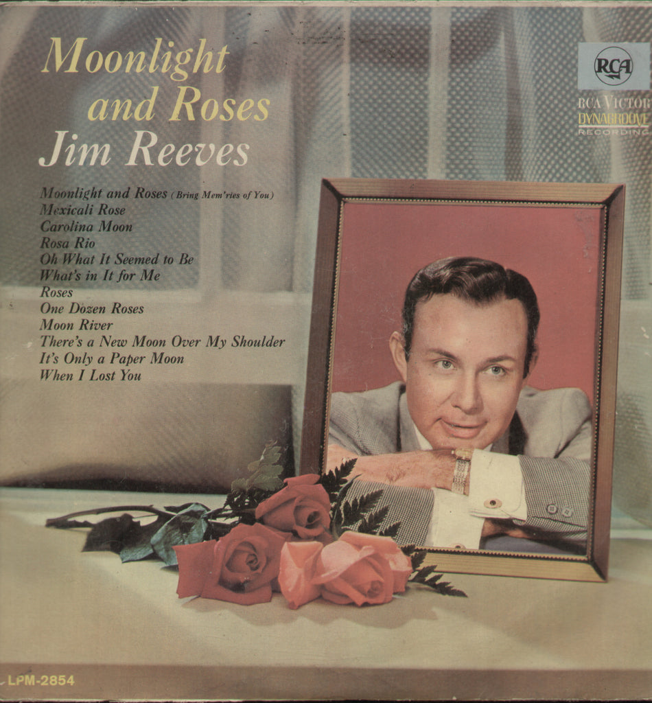 Moonlight and Roses Jim Reeves - English Bollywood Vinyl LP