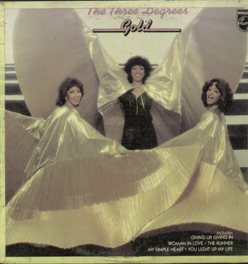 The Three Degrees Gold — LP vinyl record cover