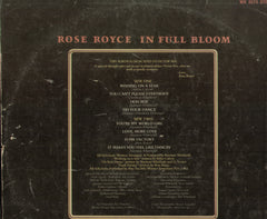 Rose Royce In Full Bloom - English Bollywood Vinyl LP