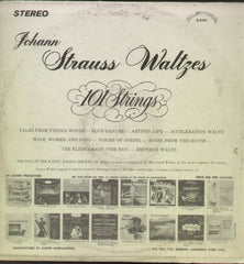 Strauss Waltzes 101 Strings - English Bollywood Vinyl LP