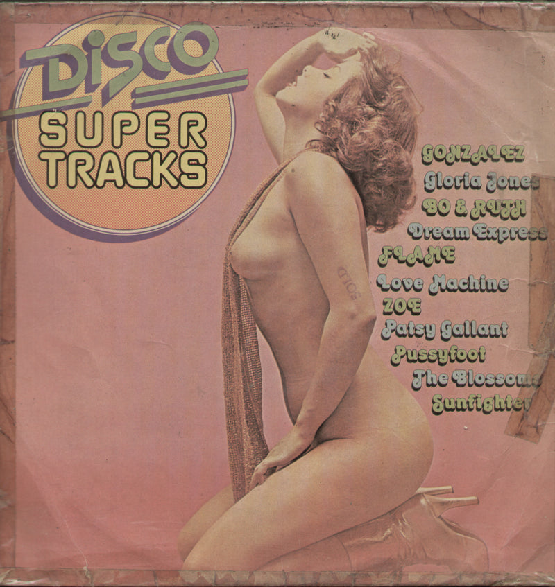 Disco Super Tracks — disco LP vinyl record cover