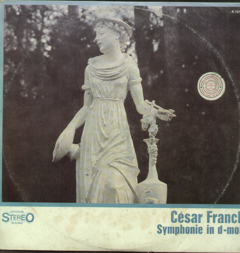 moll by Cesar Franck Symphonie in d — LP vinyl record cover