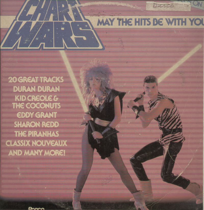 Chart Wars May The Hits With You — LP vinyl record cover