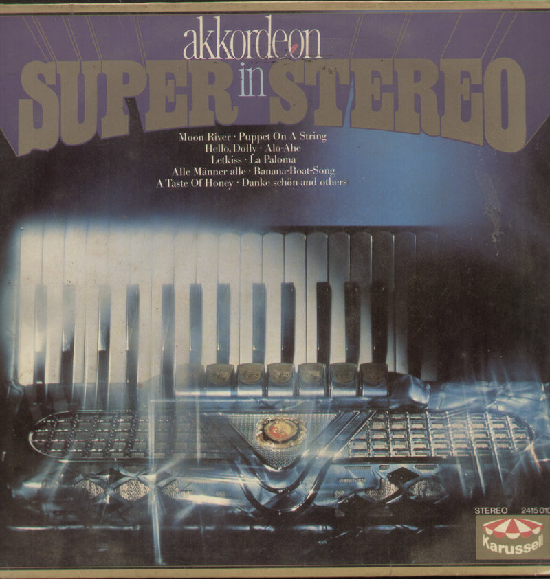 Akkordeon Super In Stereo — LP vinyl record cover
