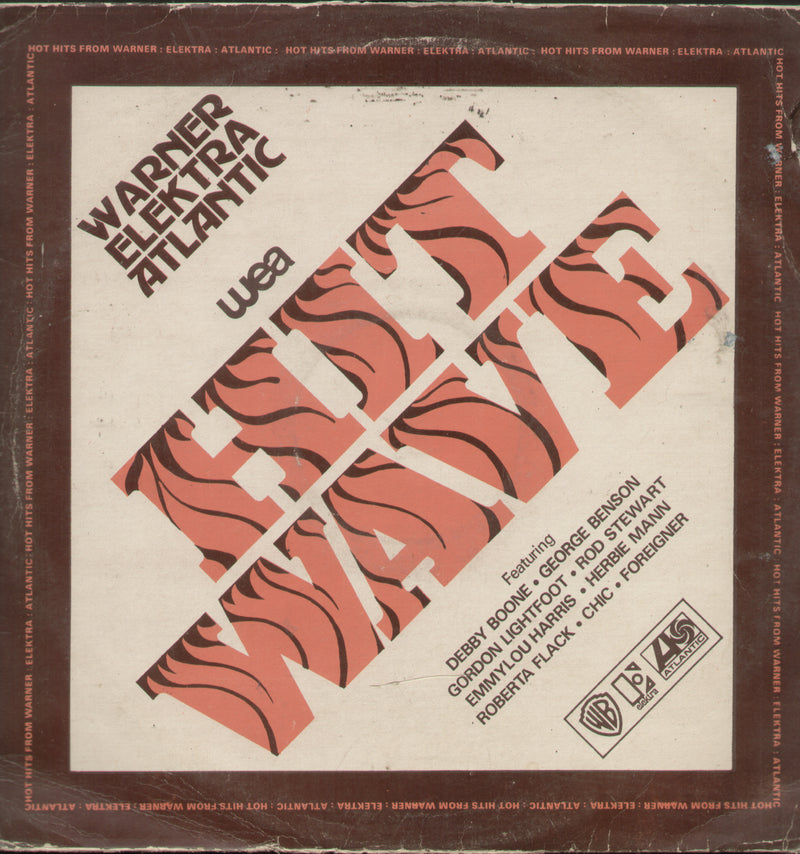 Warner Elektra Atlantic Wea Hit Wave — LP vinyl record cover