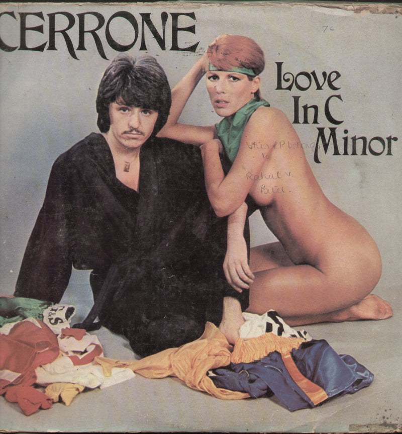 Cerrone Love In C Minor — LP vinyl record cover