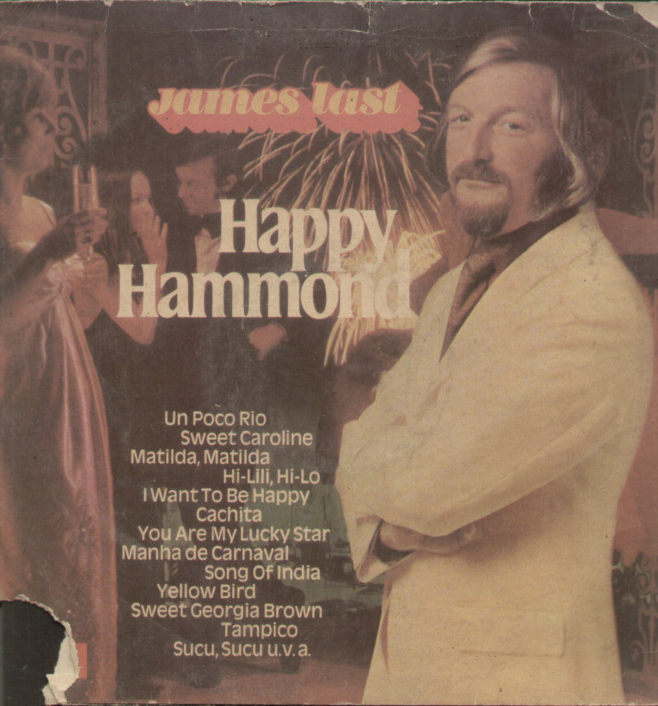 James Last Happy Hammond - English Bollywood Vinyl LP