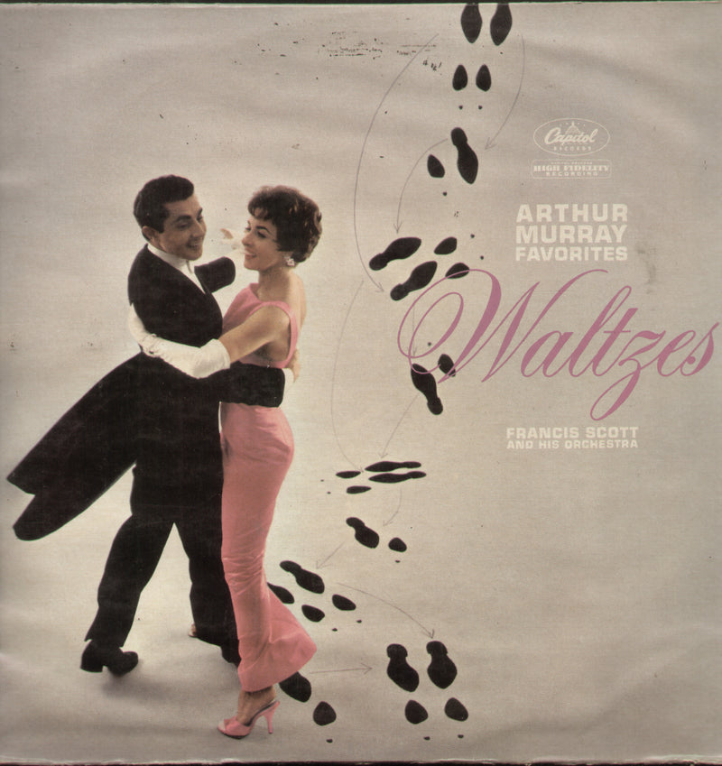 Arthur Murray Favorites Waltzes — LP vinyl record cover