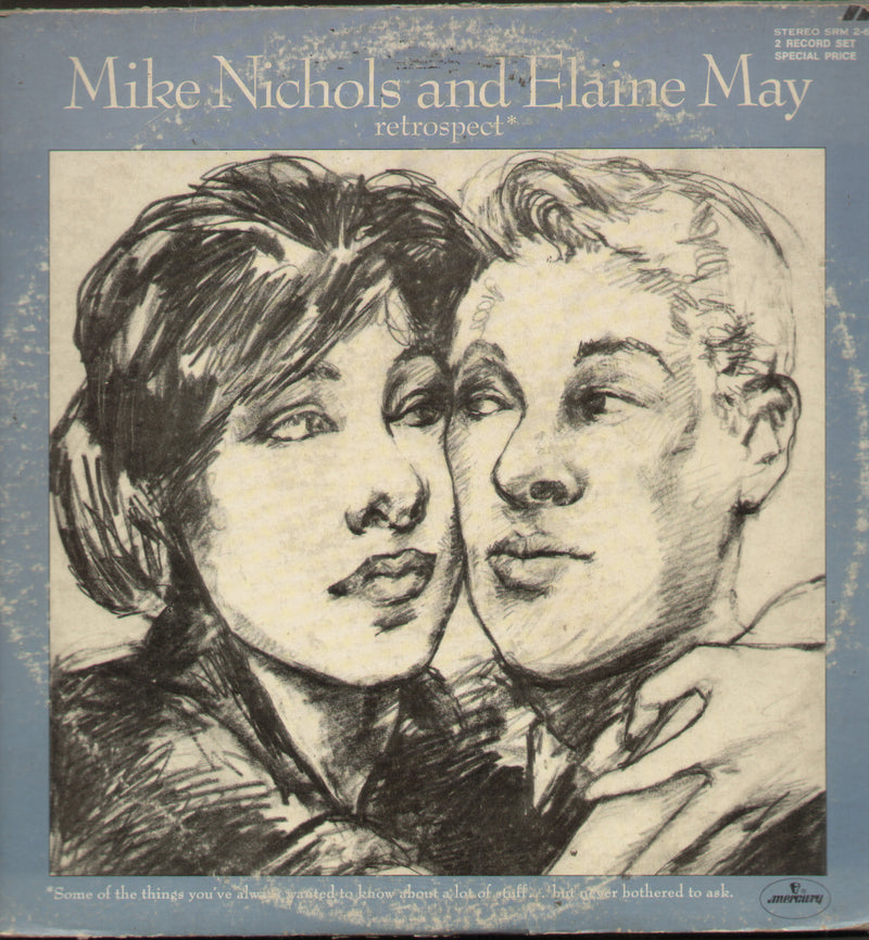 Mike Nichols and Elaine May — LP vinyl record cover