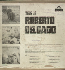 This is Roberto Delgado - English Bollywood Vinyl LP