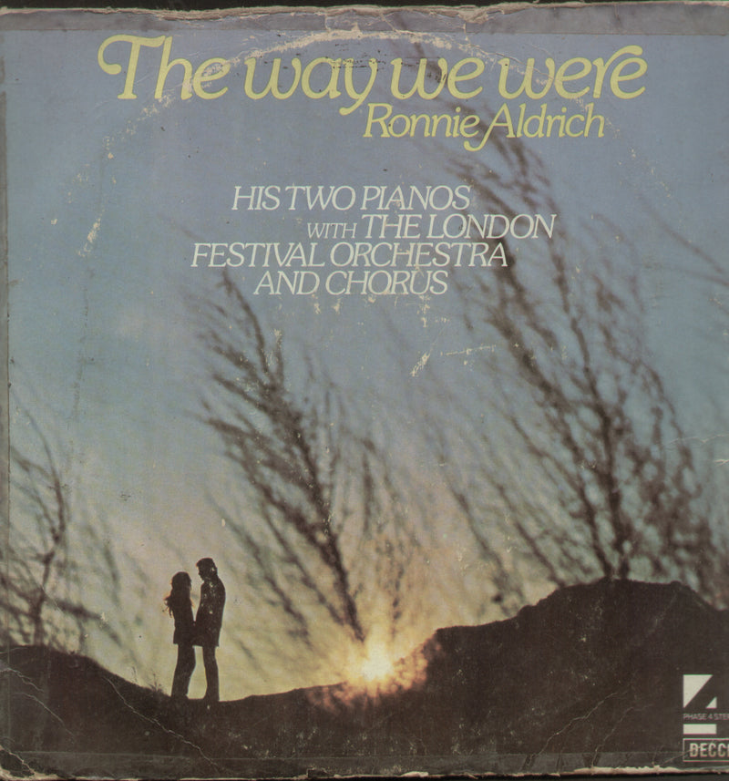The Way We Were Ronnie Aldrich — LP vinyl record cover