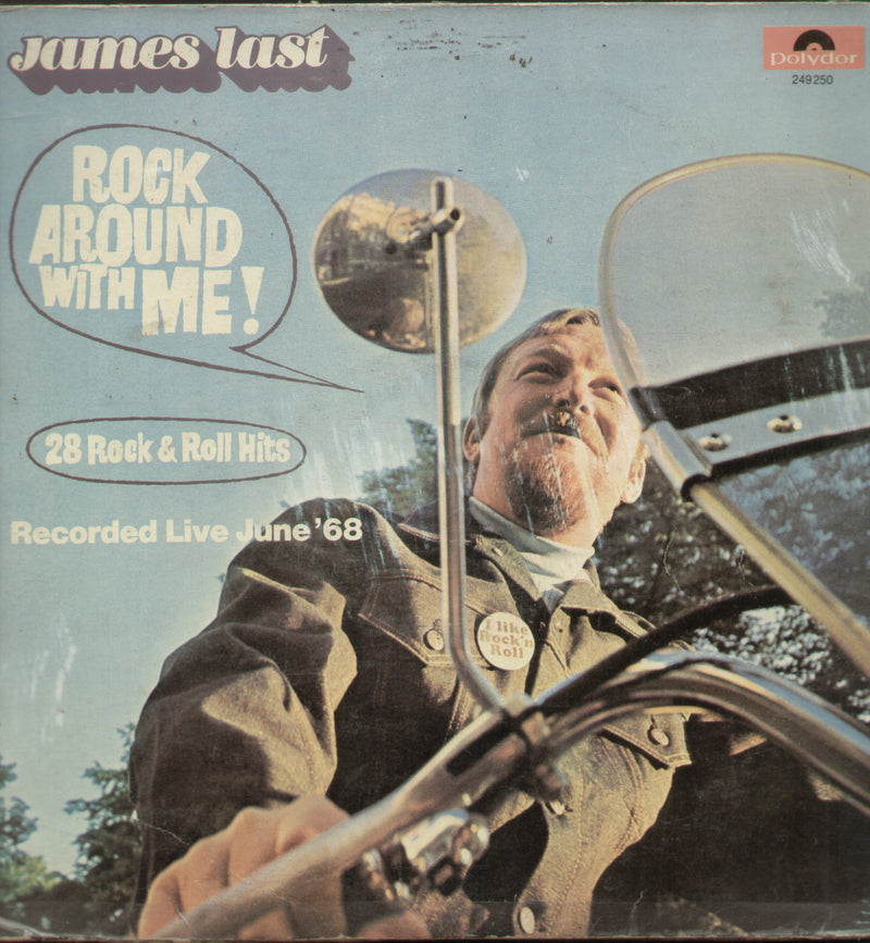 Rock Around With Me James Last — rock LP vinyl record cover
