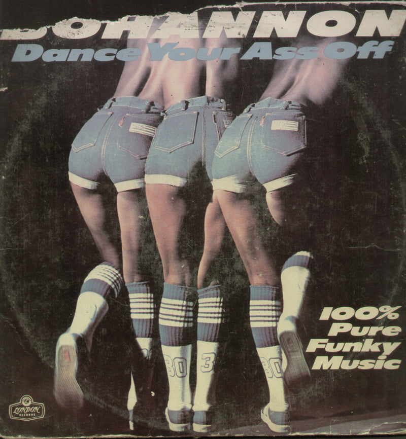Hamilton Bohannon Dance Your Ass Off — LP vinyl record cover