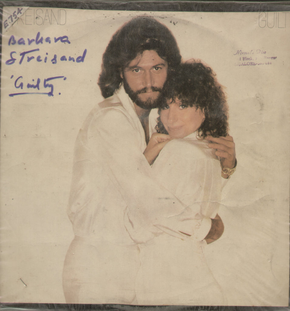 Barbra Streisand Guilty - English Bollywood Vinyl LP