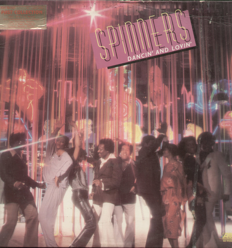 Spinners Dancin and Lovin — LP vinyl record cover