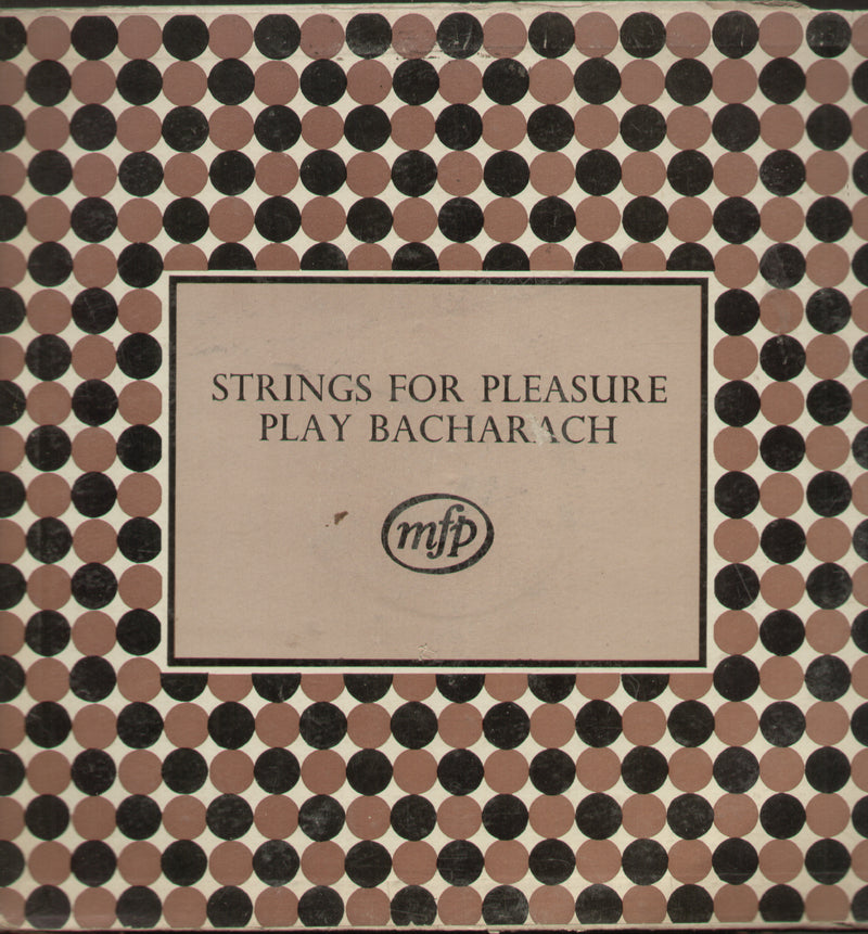 Strings For Pleasure Play Bacharach — LP vinyl record cover