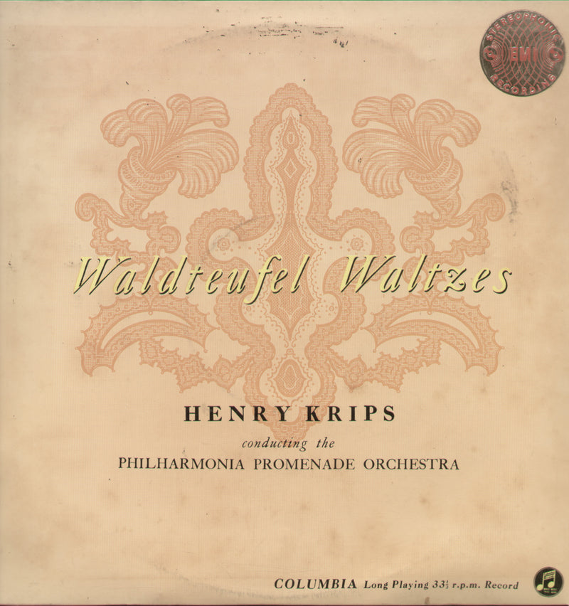 Waldteufel Waltzes — LP vinyl record cover