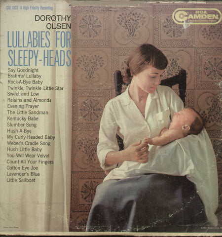 Lullabies For Sleepy Heads - English Bollywood Vinyl LP