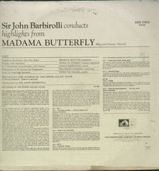 Madama Butterfly - English Bollywood Vinyl LP