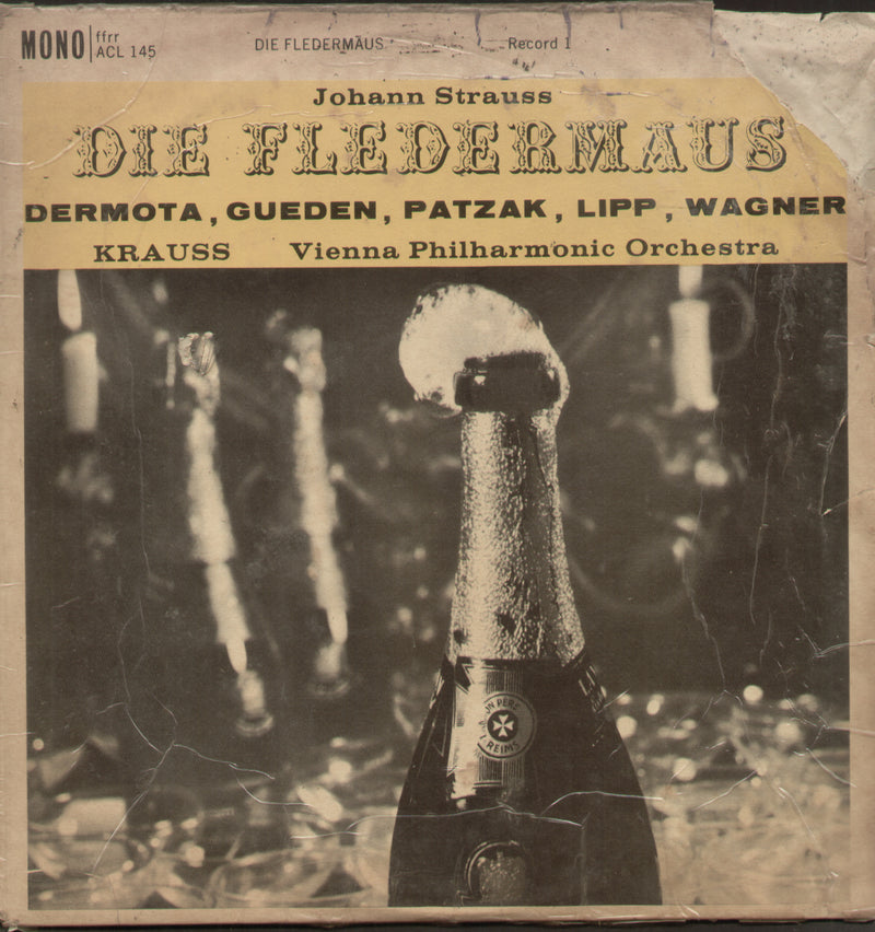 Die Fledermaus — LP vinyl record cover