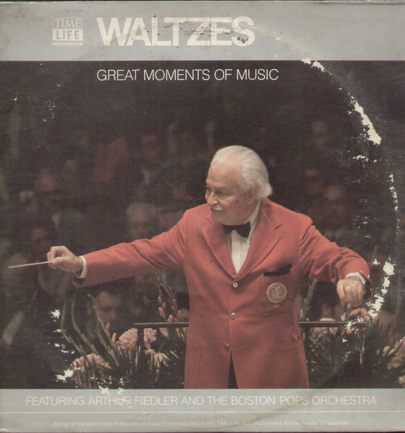 Waltzes Great Moments of — 1980 LP vinyl record cover