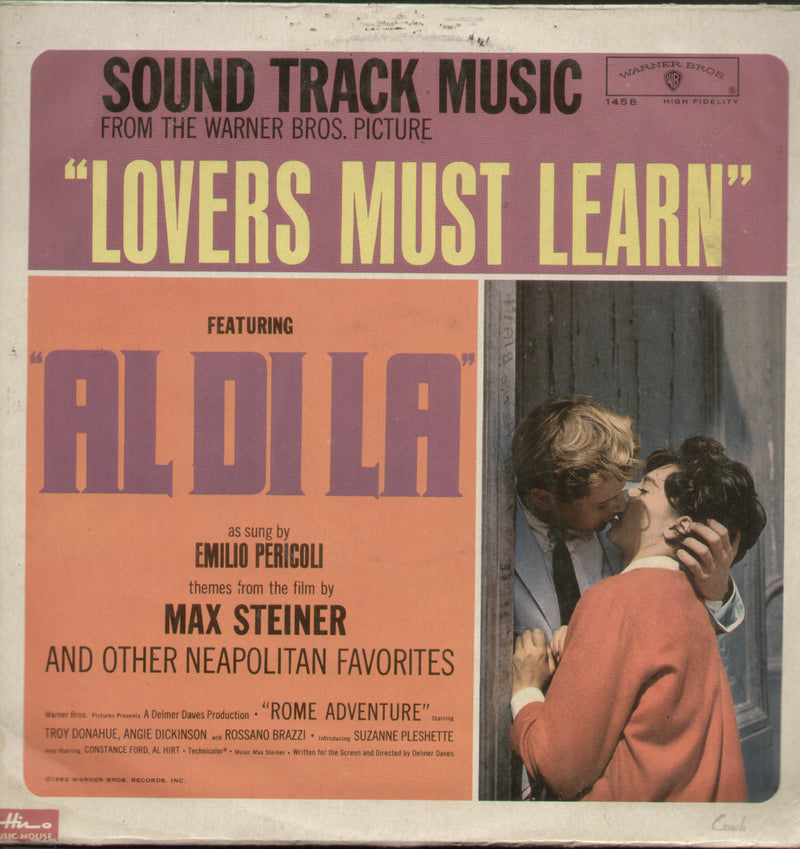 Love Must Learn — LP vinyl record cover