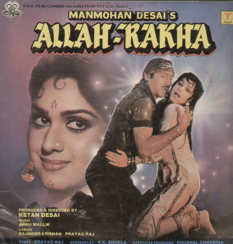 Allah Rakha — LP vinyl record cover