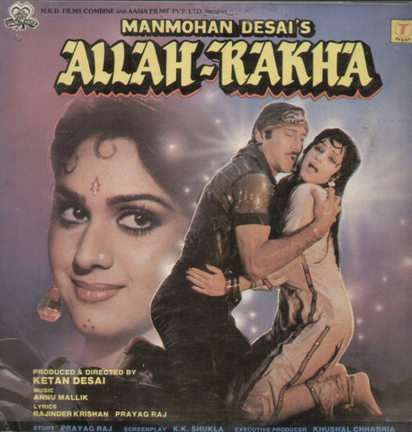 Allah Rakha - Hindi Bollywood Vinyl LP