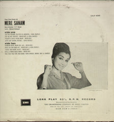 Mere Sanam 1960 - Hindi Bollywood Vinyl LP