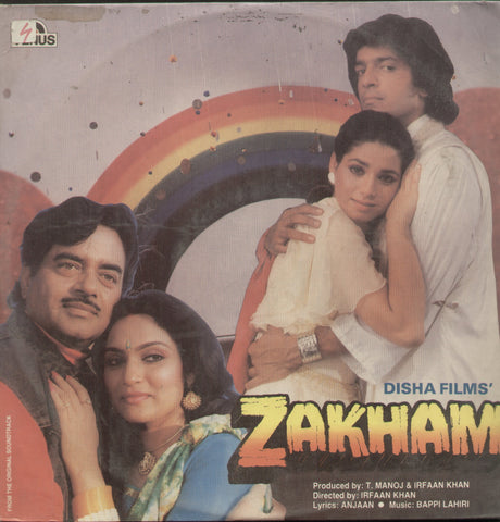Zakham 1970 - Hindi Bollywood Vinyl LP