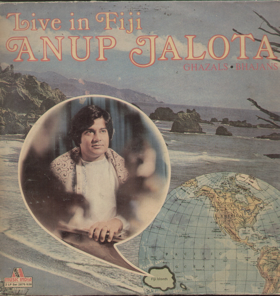 Live In Fiji Anup Jalota - Hindi Bollywood Vinyl LP