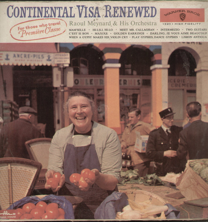Continental Visa Renewed — LP vinyl record cover
