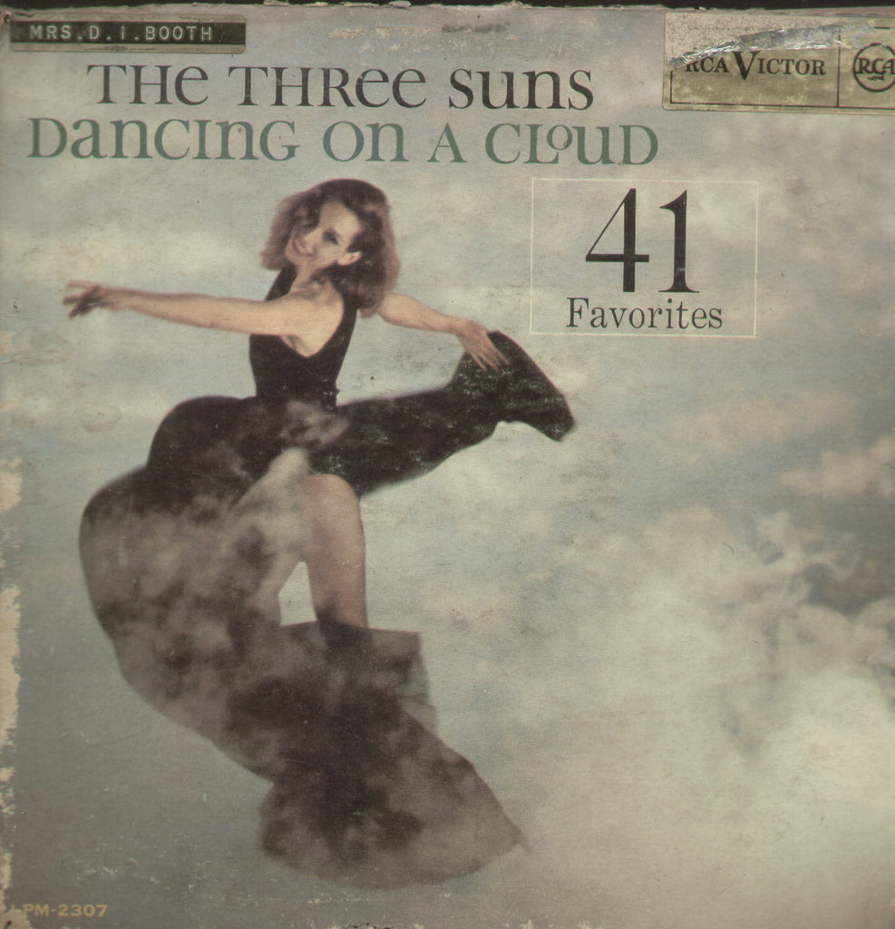 The Three Suns Dancing On a Cloud - English Bollywood Vinyl LP