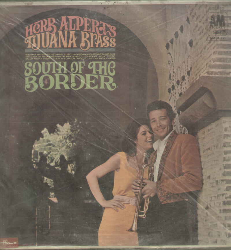 Herb Alpert's Tijuana Brass South Of The Border — LP vinyl record cover