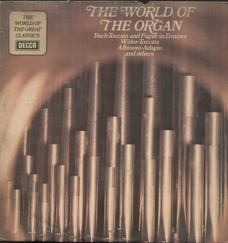 The World of the Organ — LP vinyl record cover