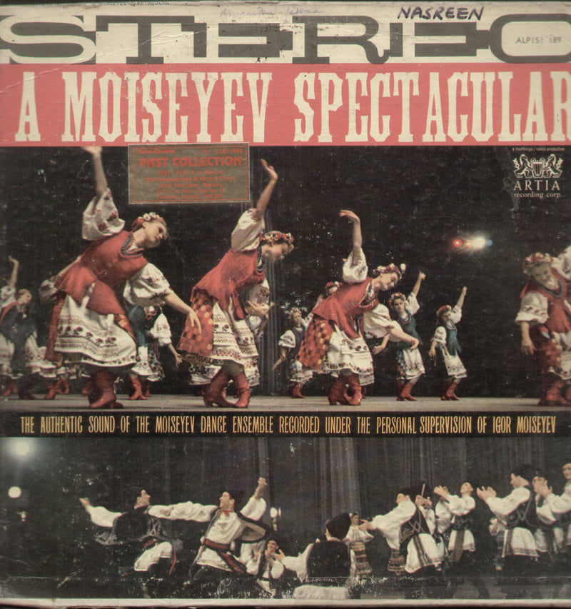 A Moiseyev Spectacular — LP vinyl record cover