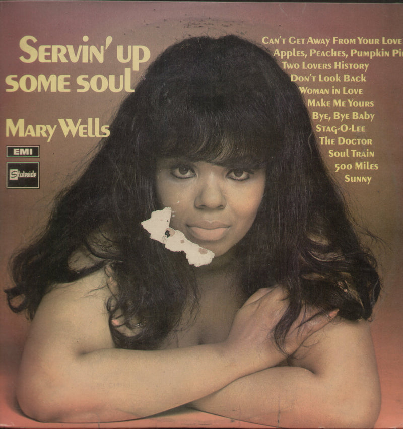 Servin Up Some Soul Marry Well — LP vinyl record cover