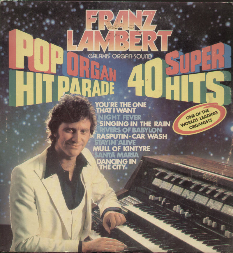 Organ Hit Parade — pop LP vinyl record cover