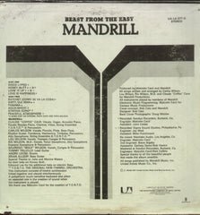 Beat From The East Mandrill - English Bollywood Vinyl LP
