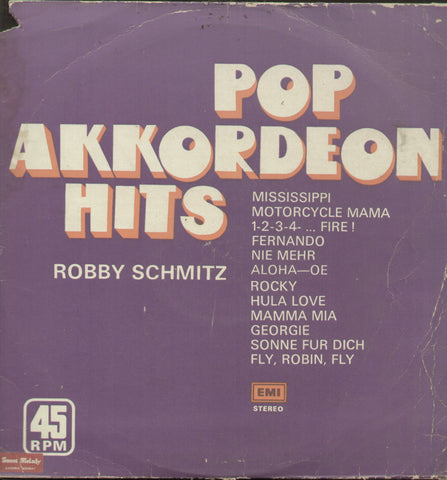 Pop Akkordeon Hits - English Bollywood Vinyl LP