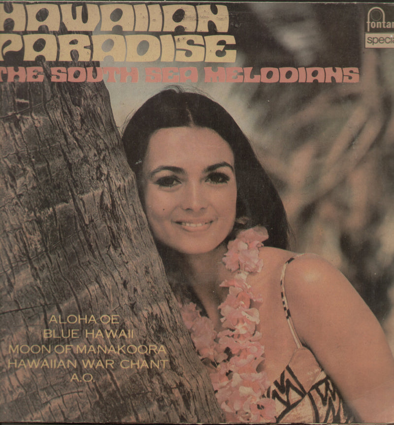 Hawaiian Paradise The South Sea Melodians — LP vinyl record cover