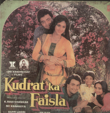 Kudrat Ka Faisla - Hindi Bollywood Vinyl LP